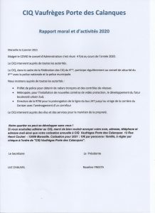 RAPPORT MORAL 2020